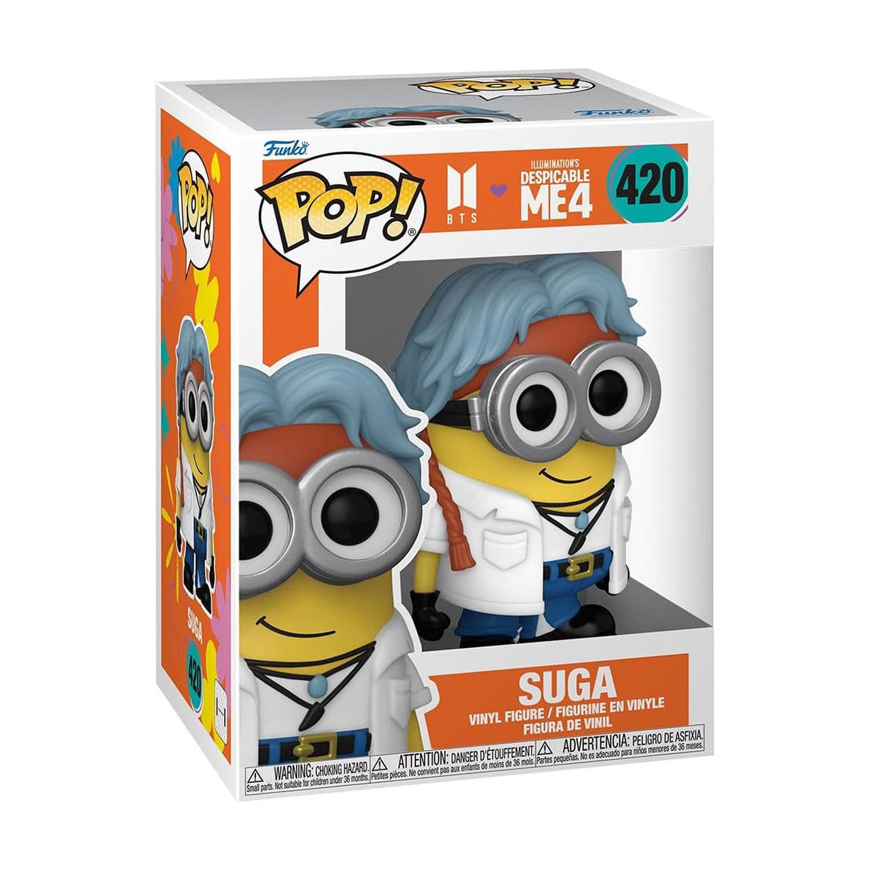Ігрова фігурка Funko POP! серії Minions x BTS Шуга, 10.3 см, від 3 років (85968)